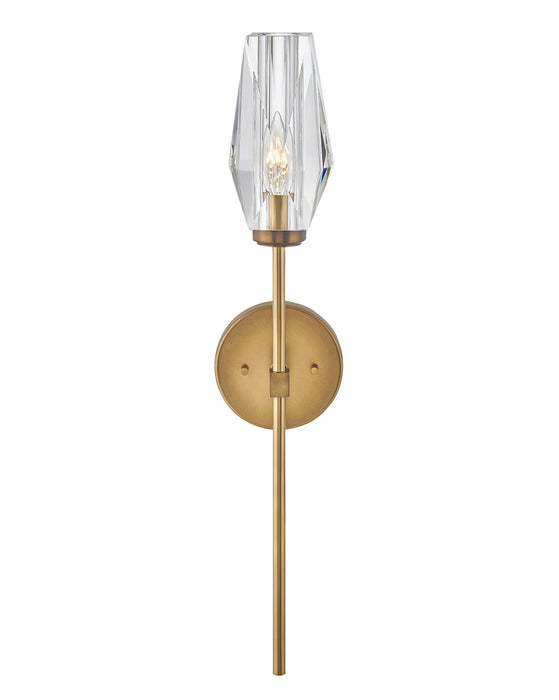 Ana Single Light Sconce in Heritage Brass