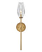 Ana Single Light Sconce in Heritage Brass