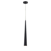 Sliver 1-Light Pendant in Black