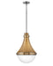 Oliver Medium Pendant in Heritage Brass