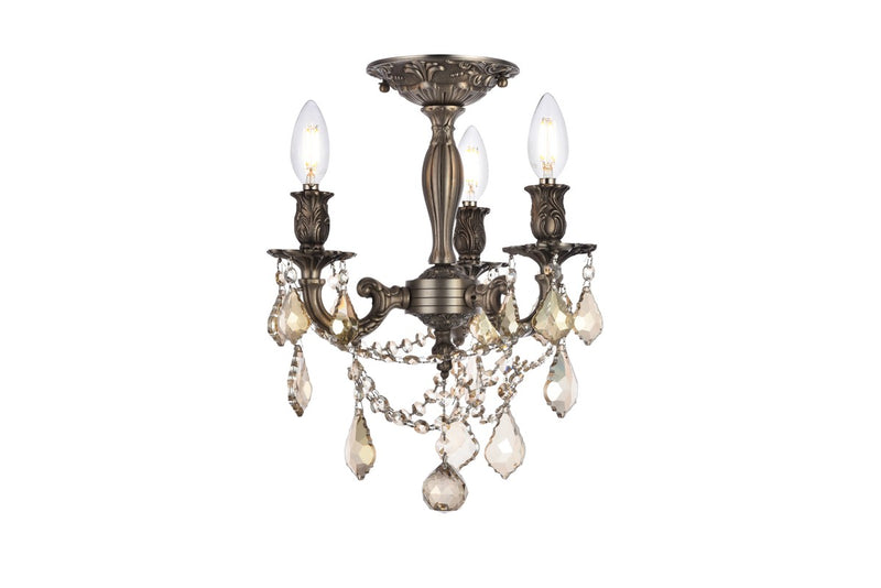 Rosalia 3-Light Flush Mount - Lamps Expo
