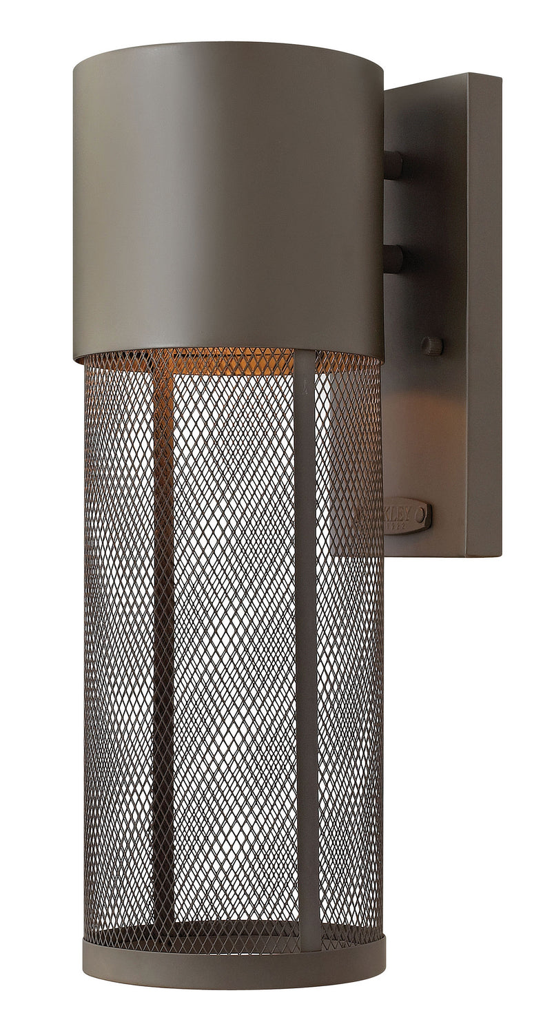 Aria Small Wall Mount Lantern in Buckeye Bronze - Lamps Expo