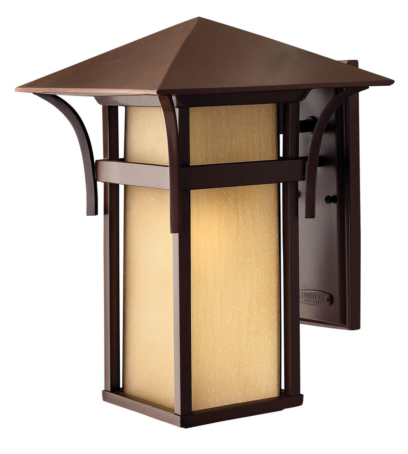 Hinkley Lighting (2575AR-LED) Harbor Large Outdoor Wall Mount Lantern in Anchor Bronze