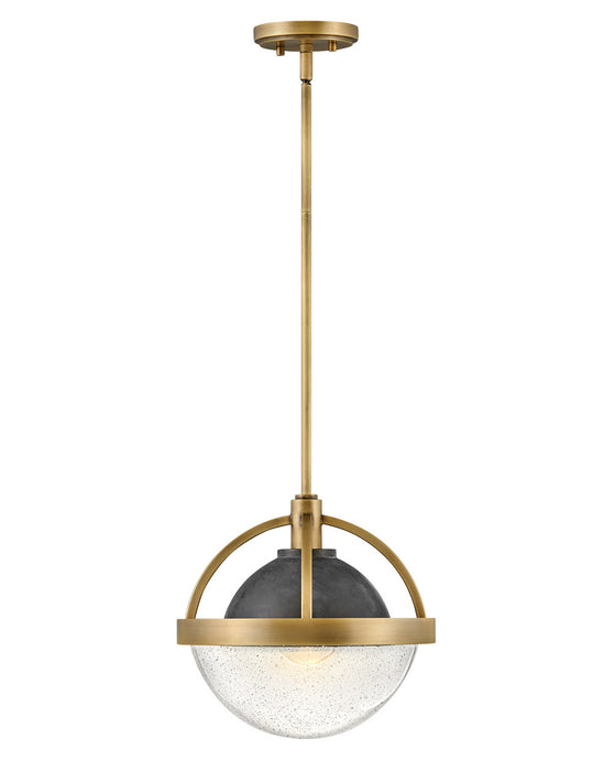 Watson Small Pendant in Heritage Brass