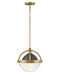 Watson Small Pendant in Heritage Brass