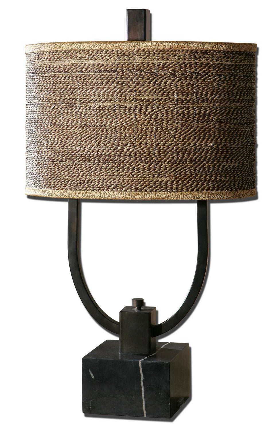 Uttermost's Stabina Metal Table Lamp Designed by Carolyn Kinder