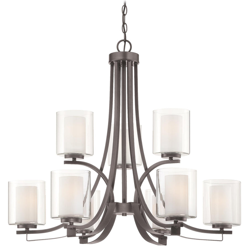 Parsons Studio 9-Light Chandelier - Lamps Expo