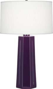 Robert Abbey (979) Mason Table Lamp with Oyster Linen Shade