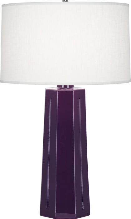 Robert Abbey (979) Mason Table Lamp with Oyster Linen Shade