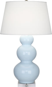 Robert Abbey (A361X) Triple Gourd Table Lamp with Lucite Base