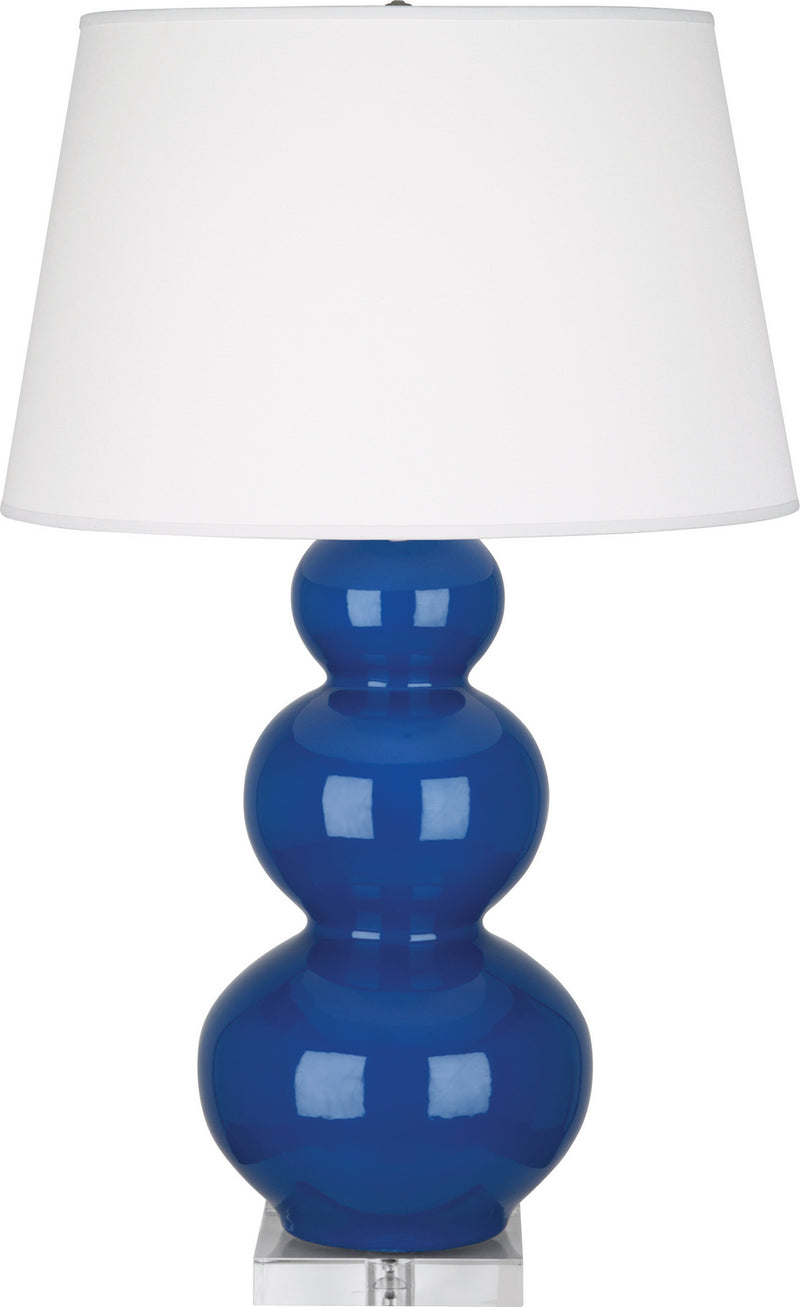 Robert Abbey (A368X) Triple Gourd Table Lamp with Lucite Base