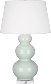 Robert Abbey (A371X) Triple Gourd Table Lamp with Lucite Base