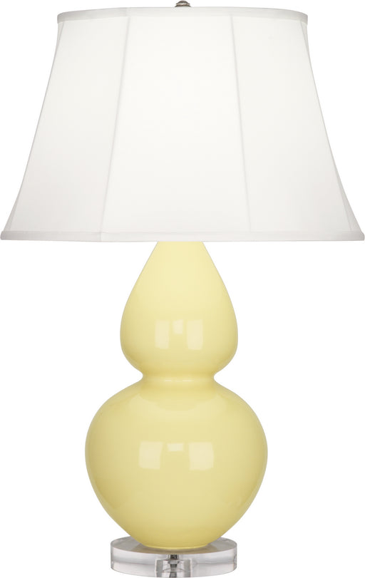 Robert Abbey (A606) Double Gourd Table Lamp with Lucite Base