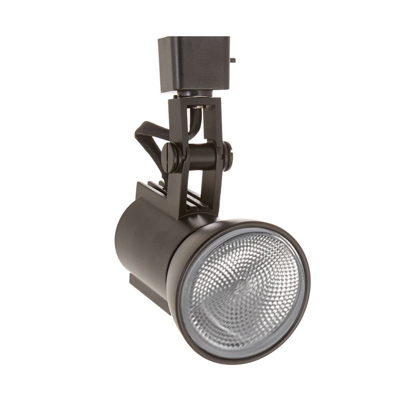 Radiant One Light Track Fixture in Black - Lamps Expo