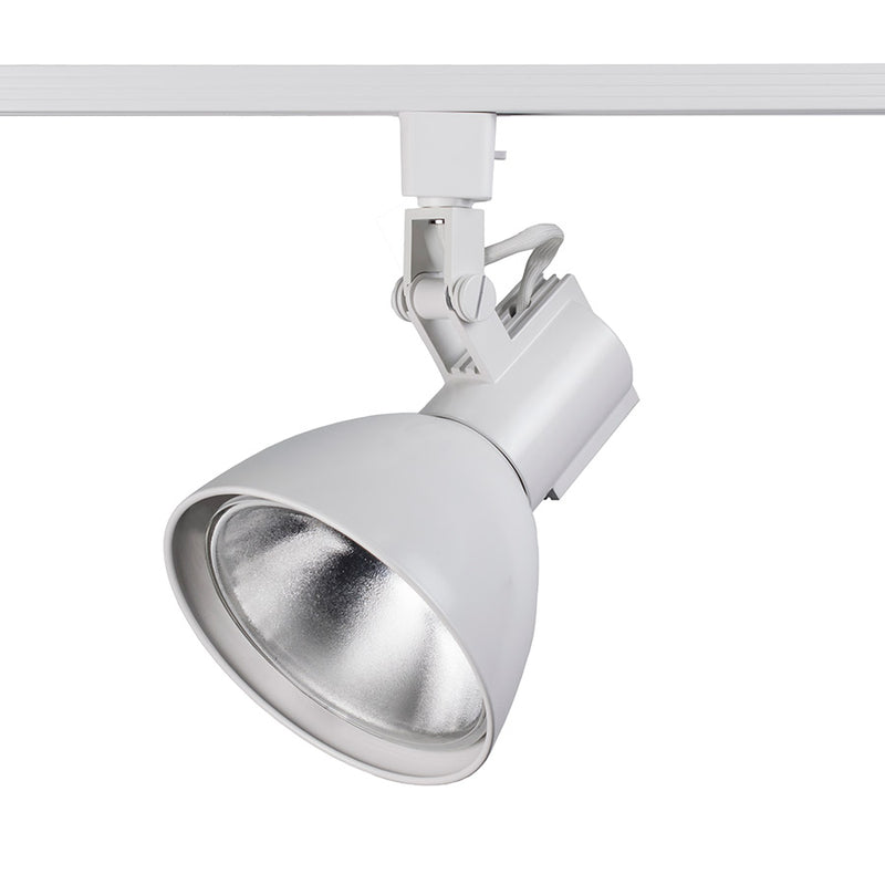 Radiant One Light Track Fixture in White - Lamps Expo
