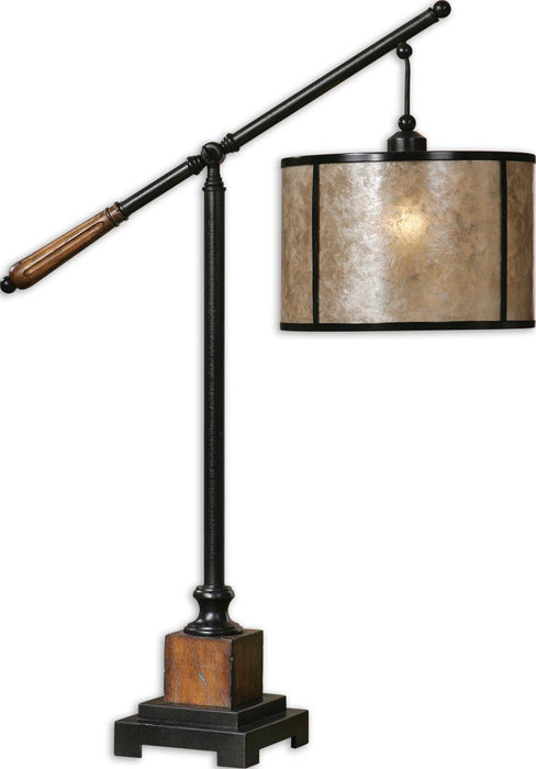 Uttermost's Sitka Lantern Table Lamp Designed by Carolyn Kinder