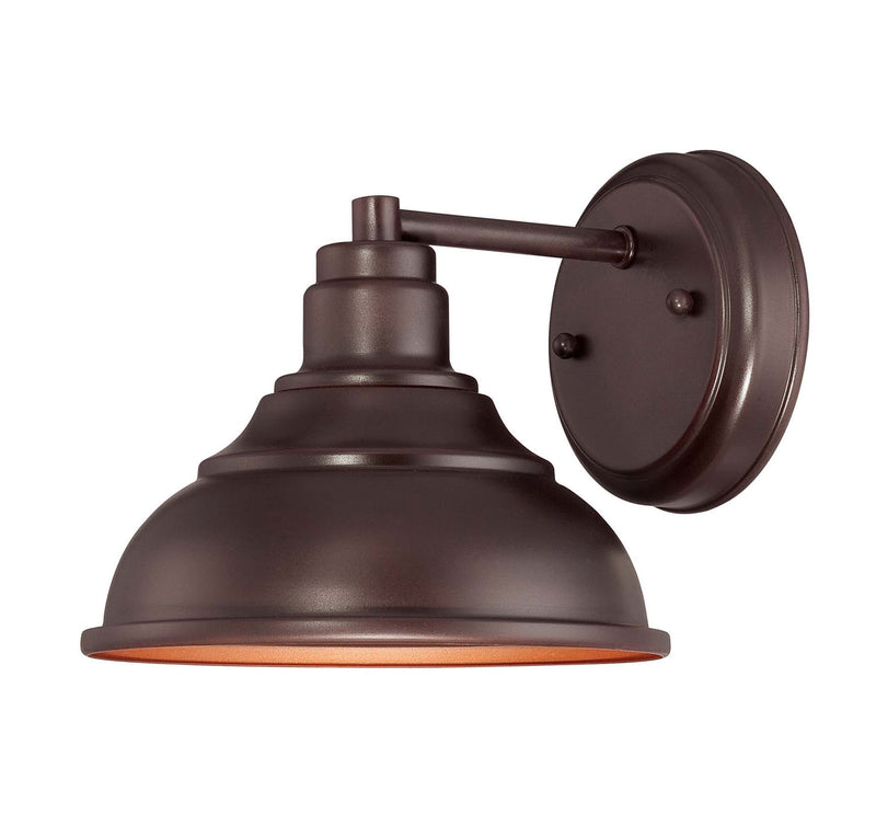 Dunston DS 1-Light Outdoor Wall Lantern in English Bronze