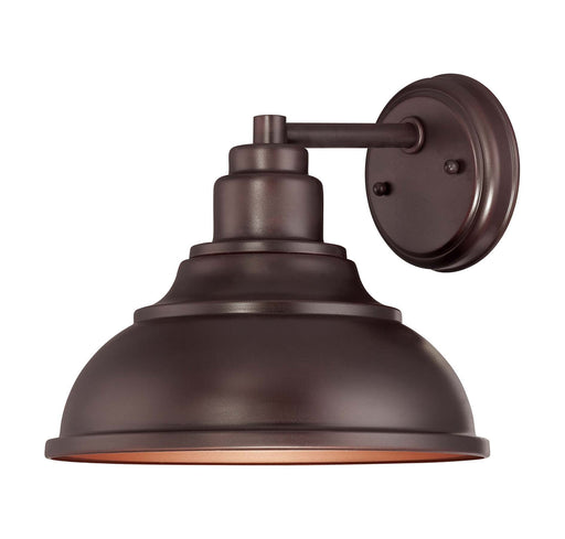 Dunston DS 1-Light Outdoor Wall Lantern in English Bronze