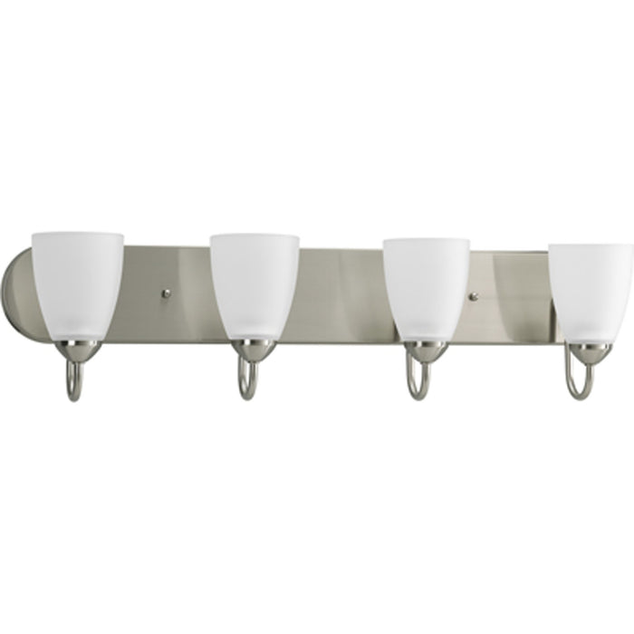 Gather 4-Light Bath & Vanity Lighting in Brushed Nickel