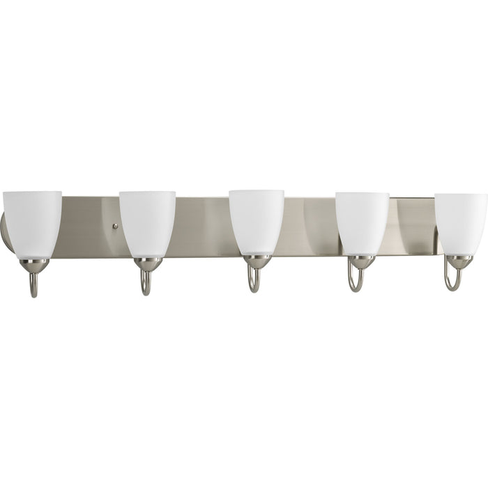 Gather 5-Light Bath & Vanity Lighting in Brushed Nickel
