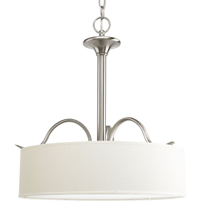 Inspire 3-Light Pendant in Brushed Nickel