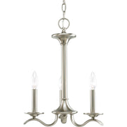 Inspire 3-Light Chandelier in Brushed Nickel