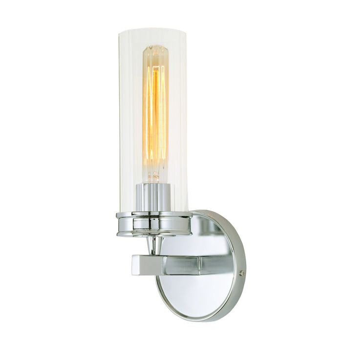 Eloise 1-Light Wall Sconce in Polished Chrome