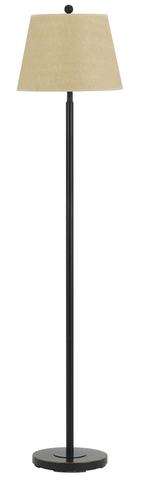 Andros One Light Floor Lamp In Dark Bronze