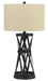 CAL Lighting (BO-2182TB) Uni-Pack 1-Light Table Lamp