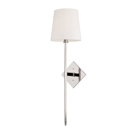 Cortland 1 Light Wall Sconce in Polished Nickel - Lamps Expo