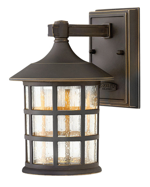 Freeport Small Wall Mount Lantern in Oil Rubbed Bronze
