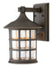 Freeport Medium Wall Mount Lantern in Oil Rubbed Bronze
