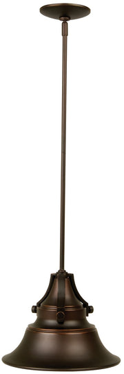 Union 1-Light Pendant in Oiled Bronze Gilded