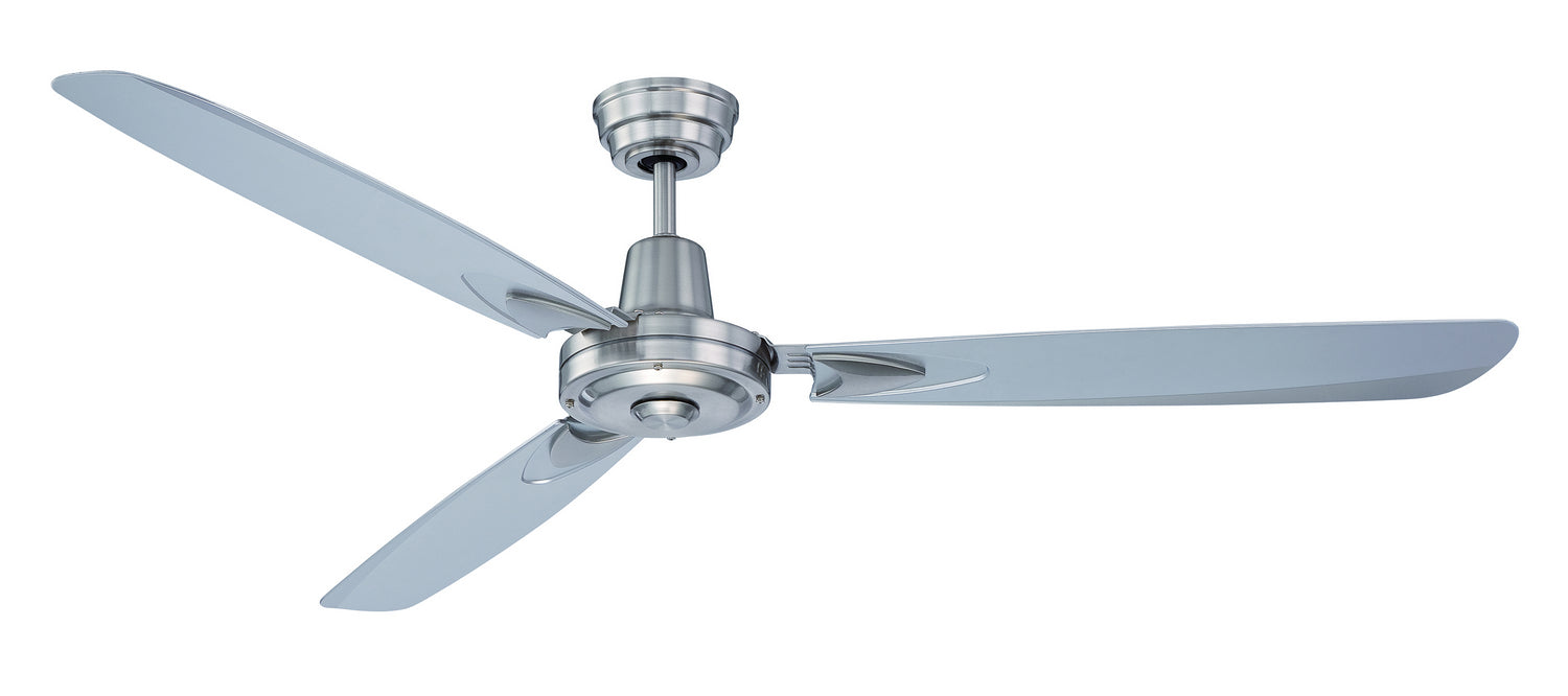 Velocity Ceiling Fan in Brushed Polished Nickel