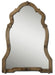 Uttermost's Agustin Light Walnut Mirror Designed by Grace Feyock