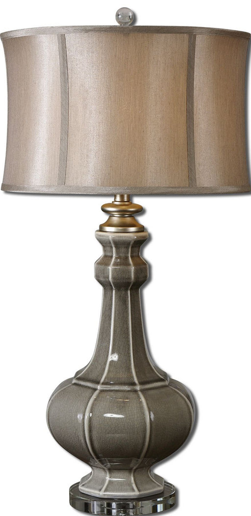 Uttermost's Racimo Gray Table Lamp Designed by David Frisch - Lamps Expo