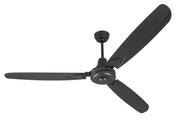 Velocity Ceiling Fan in Flat Black