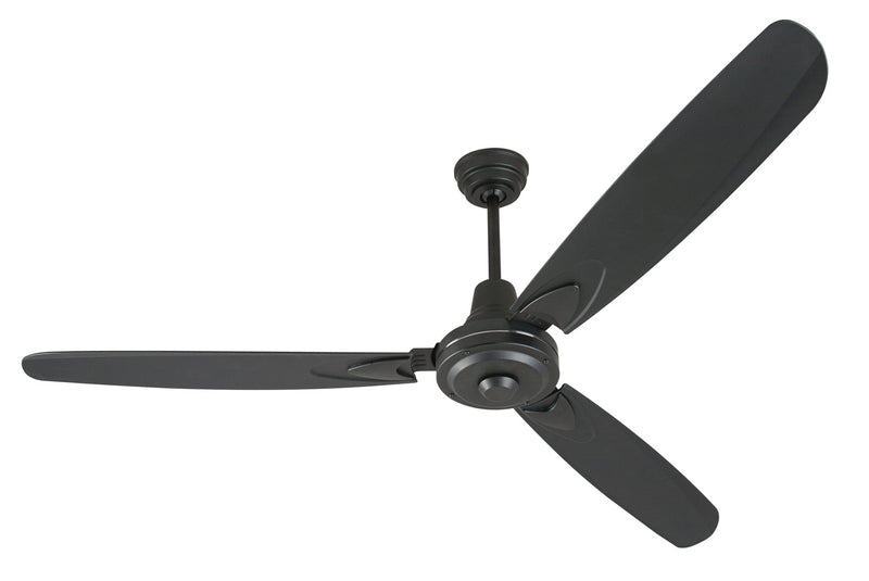 Velocity Ceiling Fan in Flat Black