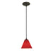 Martini 1-Light Pendant in Oil Rubbed Bronze Finish