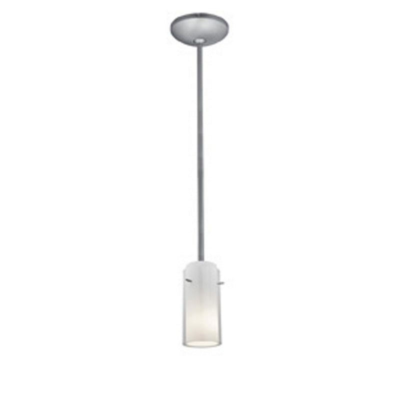 Glass'n Glass Cylinder 1-Light Pendant - Lamps Expo