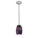 Chianti 1-Light Pendant in Brushed Steel Finish