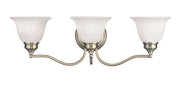 Essex 3 Light Bath Vanity in Antique Brass