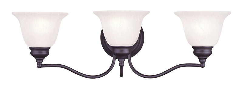 Essex 3 Light Bath Vanity in Bronze