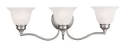Essex 3 Light Bath Vanity in Brushed Nickel