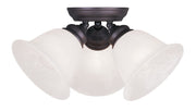 Essex 3 Light Ceiling Mount in Bronze