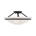 Newburgh 3 Light Ceiling Mount in Black