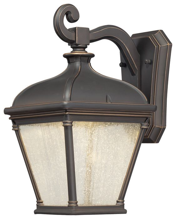 Lauriston Manor 1-Light Outdoor LED Wall Mount in Oil Rubbed Bronze - Lamps Expo