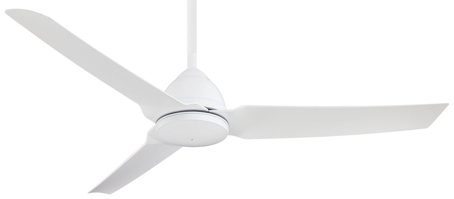 Java 54" Ceiling Fan in Flat White