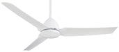 Java 54" Ceiling Fan in Flat White