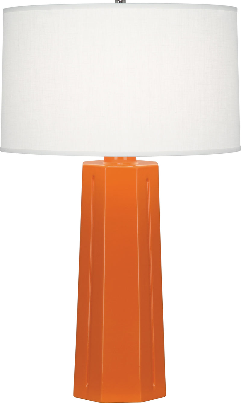 Robert Abbey (963) Mason Table Lamp with Oyster Linen Shade